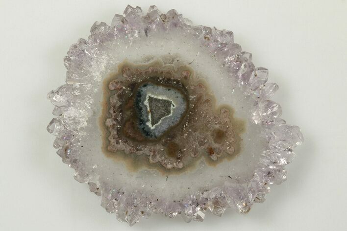 Amethyst Stalactite Slice - Uruguay #186974